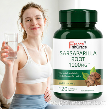 Herbal Shecome Zarzaparrilla Cápsulas Vitalidad Salud